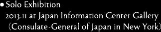 Solo Exhibition 2013.11